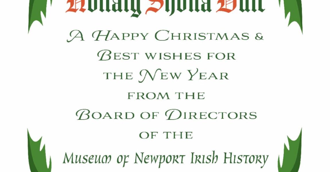 Season’s Greetings from Your Board of Directors