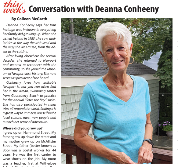 Newport This Week: “A conversation with Deanna Conheeny” (Museum board president)